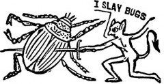 I slay bugs (Hamon's insecticide, USA, 1892)
